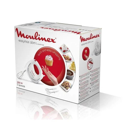Batteur 5 Vitesses 200W Moulinex HM2501B1