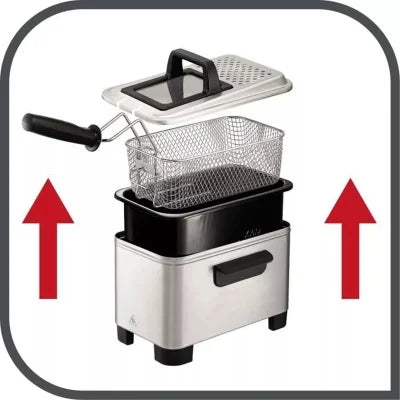 Friteuse À Technologie De Zone Froide 3L 2200W Easy Pro Tefal FR338070
