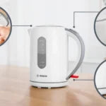 Bouilloire Électrique Sans Fil 1.7L 2200W Bosch TWK7601