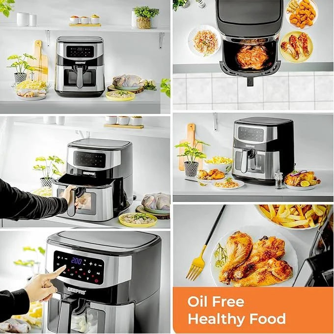 AirFryer inox 9.2 L 1800W KitchenLab