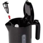 Bouilloire Électrique Sans Fil 1,8 L 2200 W Clatronic Wk3452 Noir