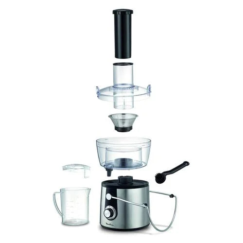 Presse jus Moulinex 800W 1.4L Moulinex JU550D10 Noir/Argent