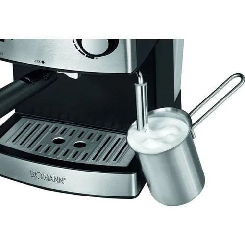 Bomann Machine A Café Expresso Acier Inoxydable-15 Bar -1.6L -Es1186Cb – Noir/Inox
