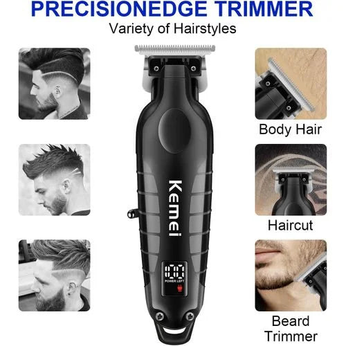 Tondeuse À Cheveux Électrique Professionnel Rechargeable Sans Fil Kemei KM-2293