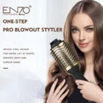 Brosse chauffante Sèche-cheveux multifonctionnel professionnel 1300 watts ENZO En-4116