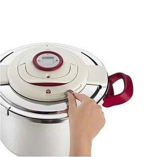 Autocuiseur Cocotte Minute Clipso+ Précision 06L Seb GrisRouge