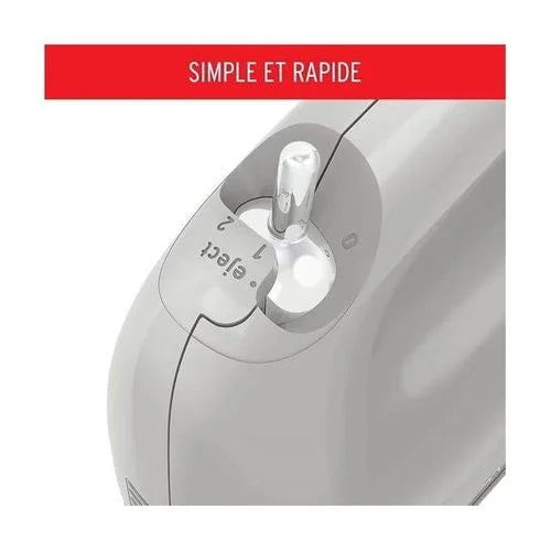 Batteur À Main Électrique 200W Soleil Pepper Moulinex HM211E10