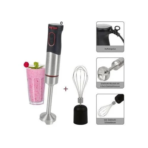 Bras Mixeur 2en1 En Acier Inoxydable 1000W Proficook PC-SMS 1226
