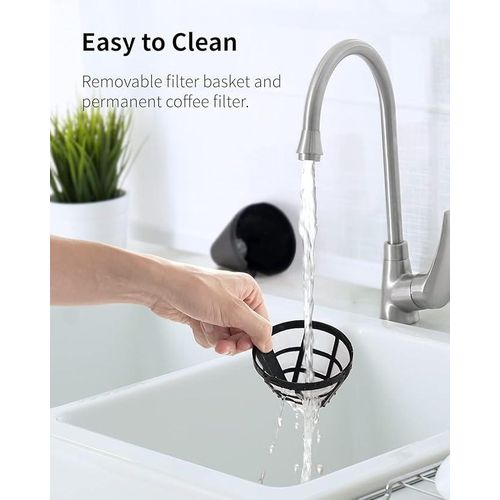 Sonashi Cafetière Électrique à Filtre Drip Coffee Maker Capacité 6-8 Tasses Modèle SCM-4987 600W