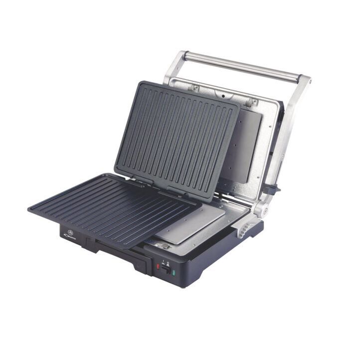 Robuste Grill & panineuse Bio-Plus-Gv2000- Inox