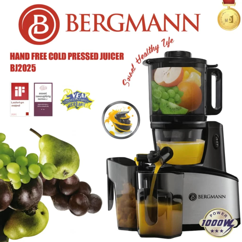 Extracteur de jus inox Bergmann
