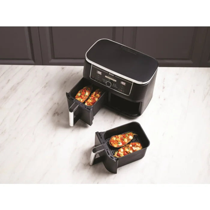 Friteuse Sans Huile Double Tiroir 9.5L Avec 6 Modes De Cuisson Ninja Original AF400EU