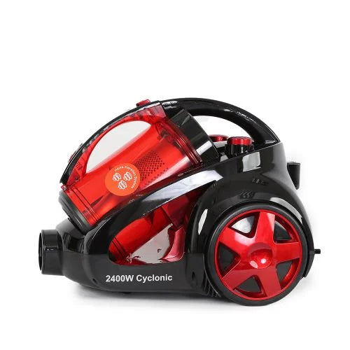 Aspirateur Pro Compact Power Cyclonic – 2400 W – Rouge Bergmann BVC2044