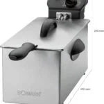 Friteuse Inox 3L 2000W Bomann FR 2264 CB