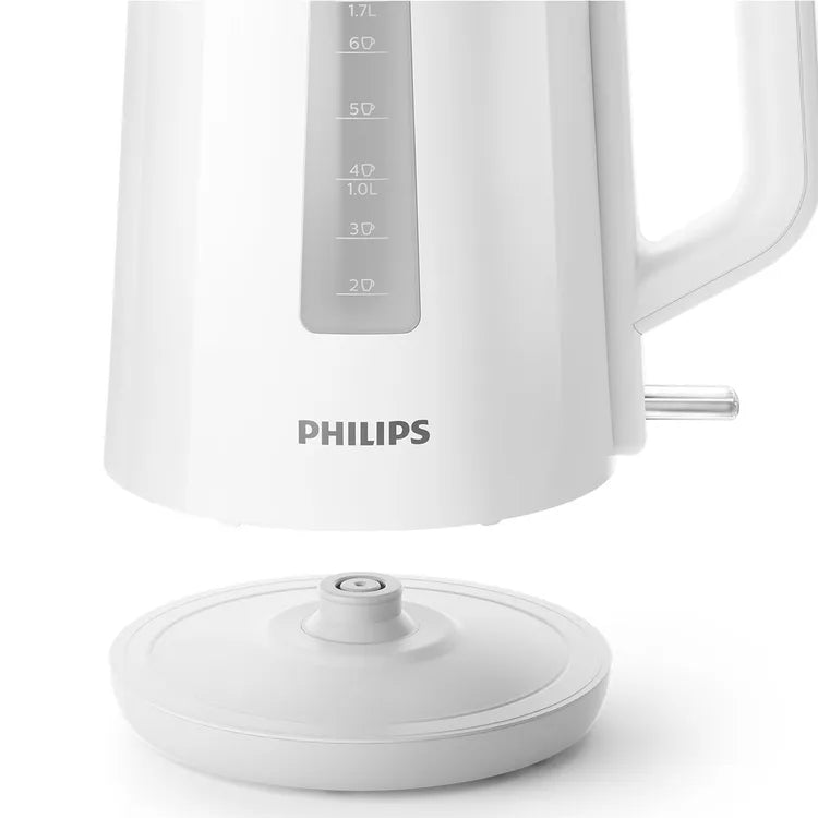 Bouilloire Électrique Sans Fil 1.7L 2200W Philips HD9318 Blanc