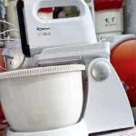 Batteur avec bol rotatif 300W Blanc Robuste T300