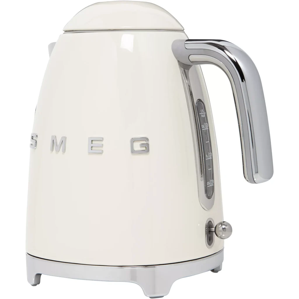 Bouilloire Sans Fil Original SMEG 1.7L 2400W SMEG KLF03CREU crème