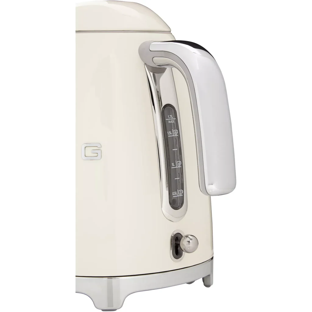Bouilloire Sans Fil Original SMEG 1.7L 2400W SMEG KLF03CREU crème