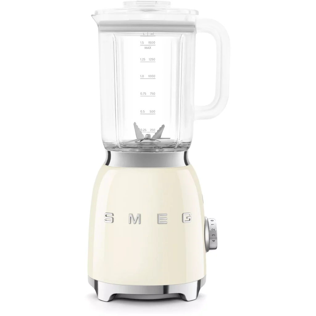 Blender SMEG Original 1.5L 800W Préparations chaudes ET froides SMEG BLF03CREU Crème