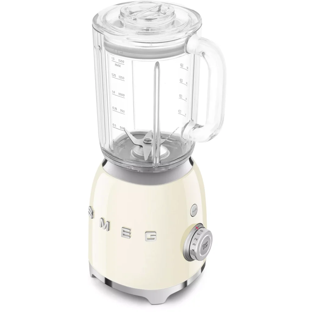 Blender SMEG Original 1.5L 800W Préparations chaudes ET froides SMEG BLF03CREU Crème