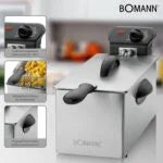Friteuse Inox 3L 2000W Bomann FR 2264 CB