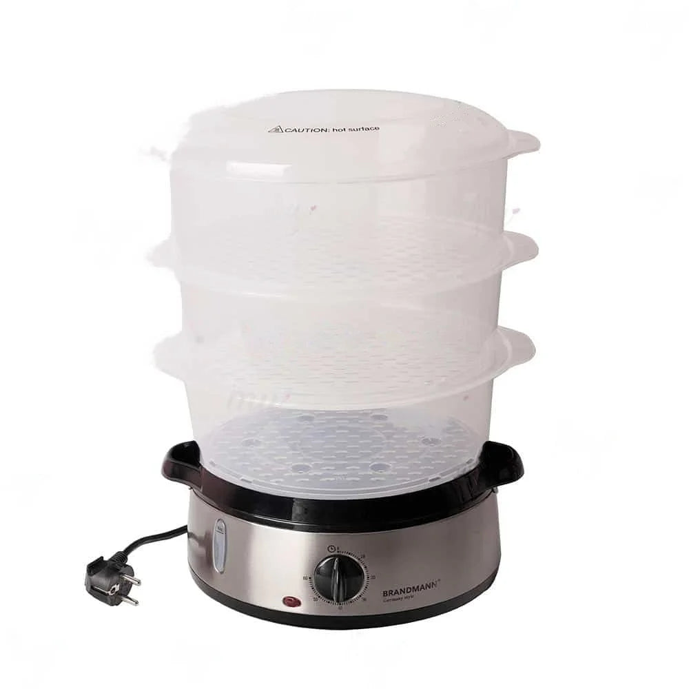 Cuiseur À Vapeur Électrique 800W 9L Brandmann BR-FS-001