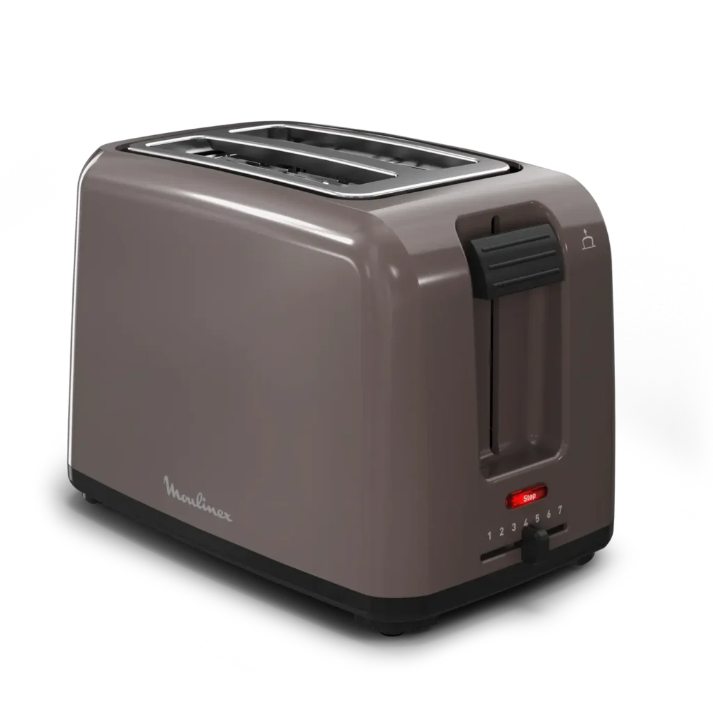 Grill pain Rio taupe 2 fentes 800W Moulinex LT1A1910