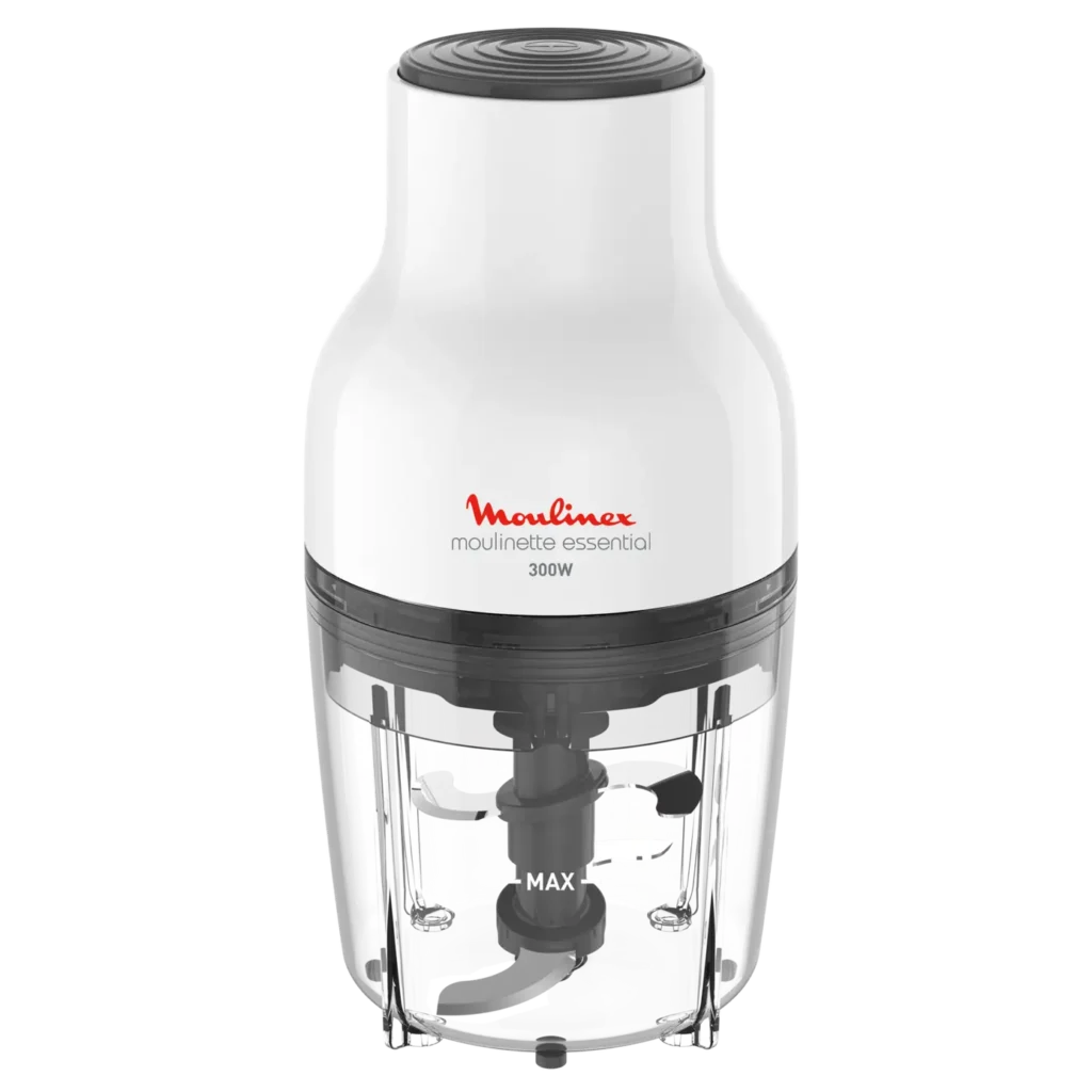 Hachoir Électrique 3En1 400mL 300W Moulinette Essential Moulinex DJ520110