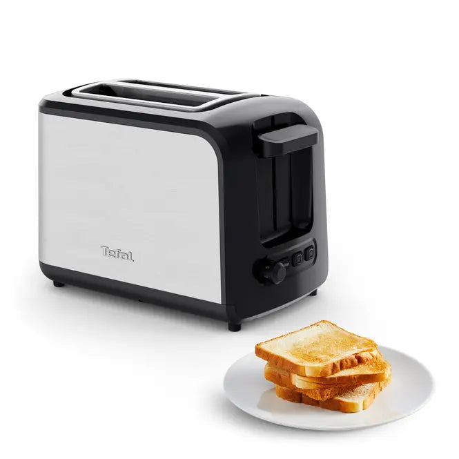 Grille-pain inox Multifonctions Noir 850W Tefal TT410D10