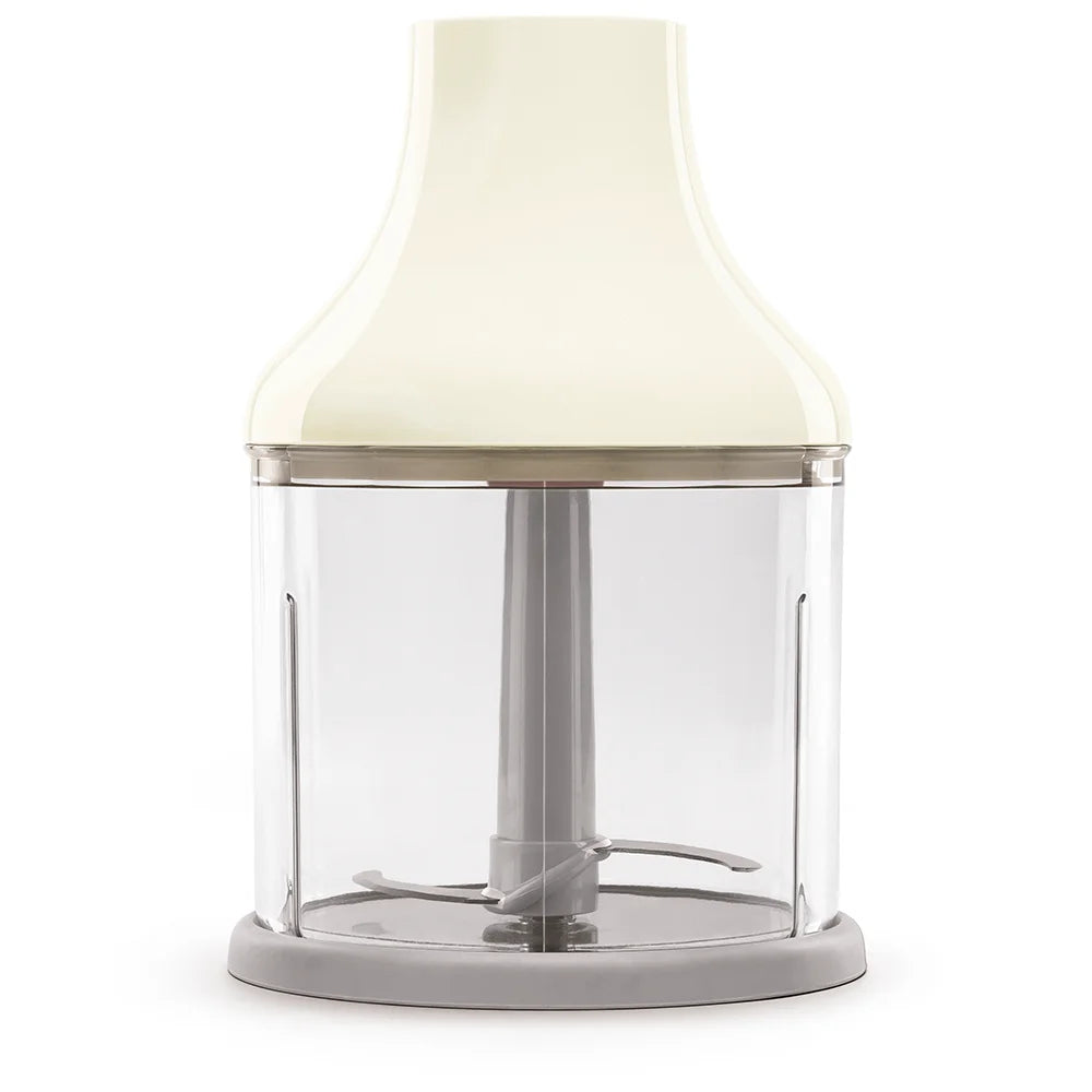 Mixeur plongeant Multifonctions avec accessoires 700W Crème SMEG HBF03CREU