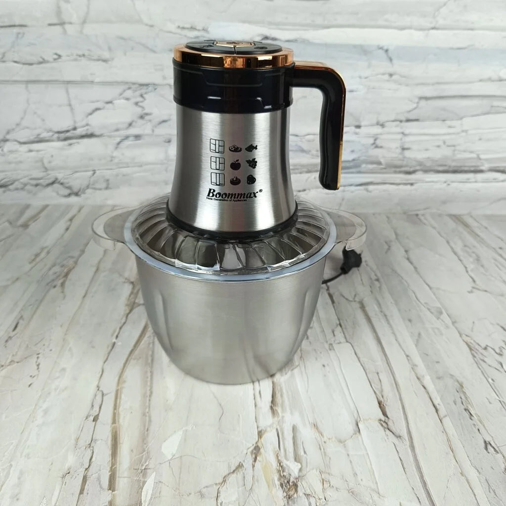 Hachoir inox 3L 400W 04 Lames Boommax
