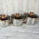 Série 6 Pcs Luxe En INOX Kaisa Villa