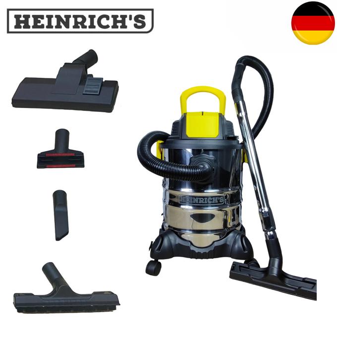 L’aspirateur Heinrich's Germany Eau et Poussière Avec la fonctionne de Souffleur 2000 w et 20 L