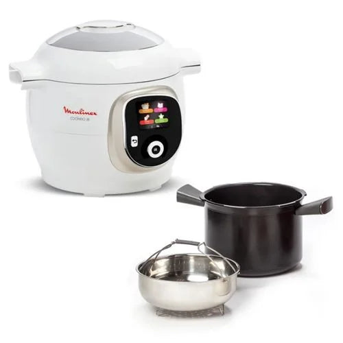 Cookeo Blanc Moulinex 180 recettes 1600W Ref CE85BA10