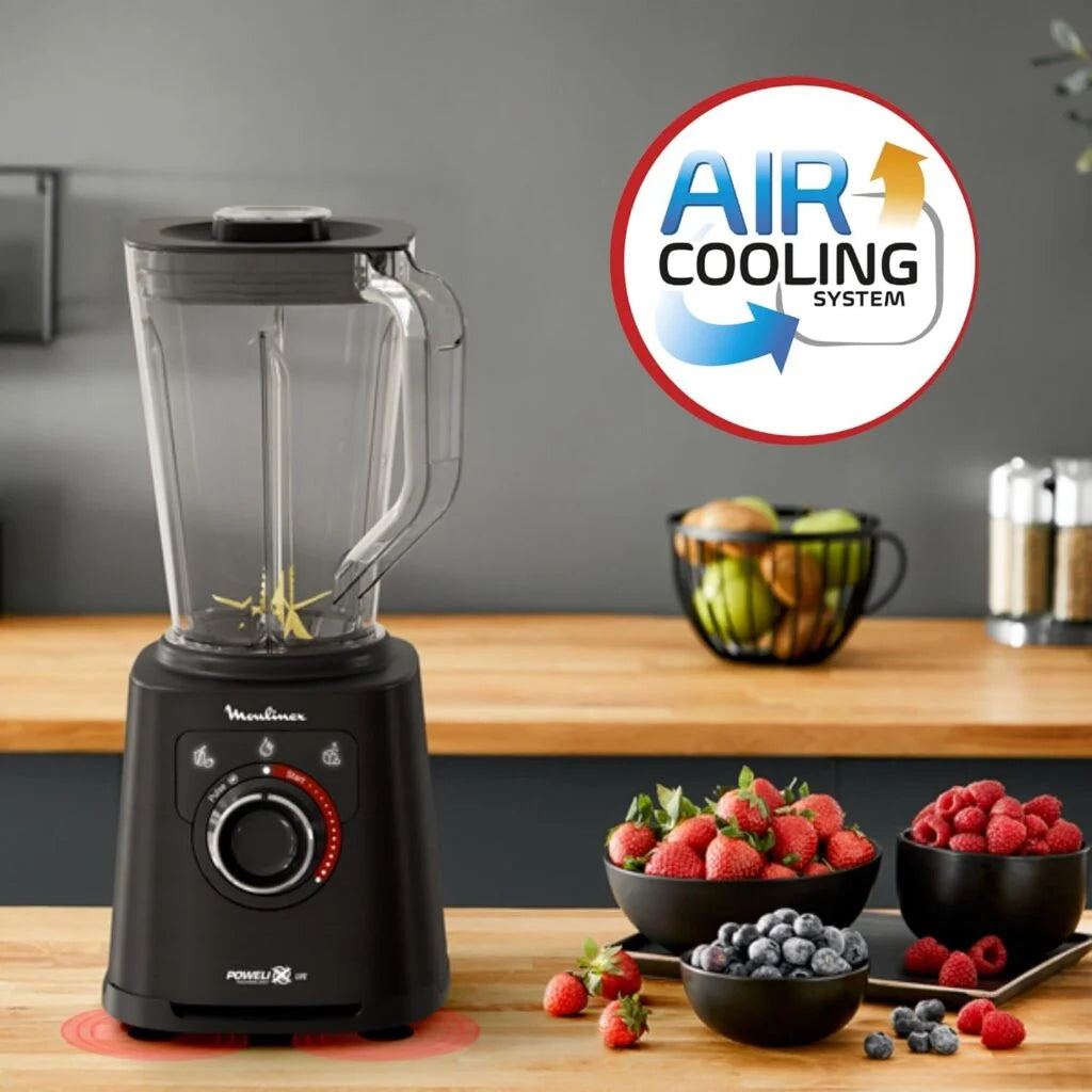 BLENDER 1200W 15 Vitesses 2L Moulinex LM88A810