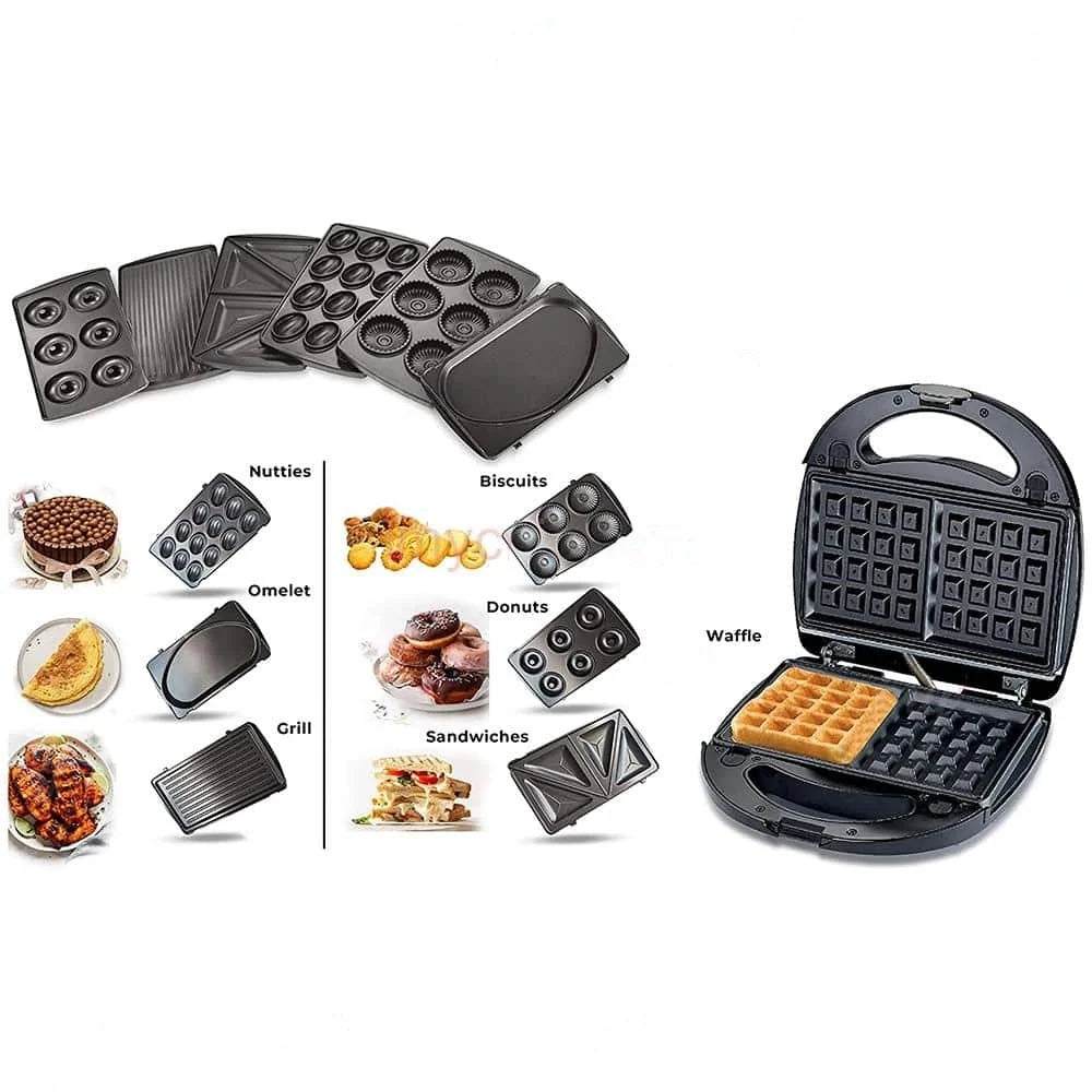 Panineuse Multi Grill 7en1 760W Sonashi SSM-862