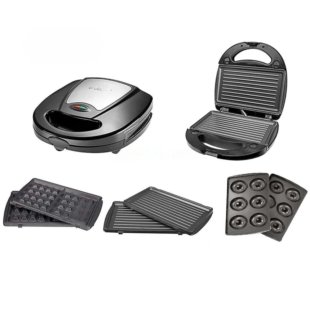 Panineuse 3 En 1 ” Donut – Gaufre – Panineuse ” Sonashi SSM-861