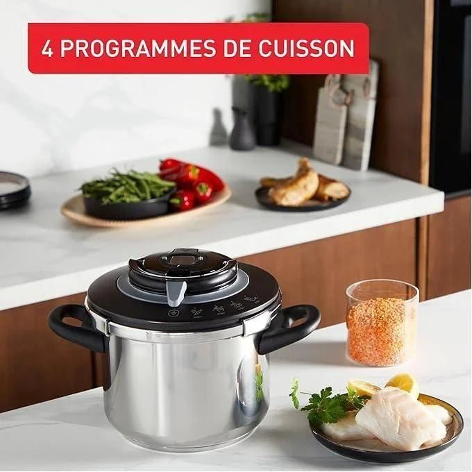 Cocotte minute clipso+ chef 6L 4programmes Seb