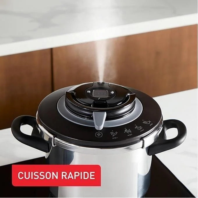 Cocotte minute clipso+ chef 6L 4programmes Seb