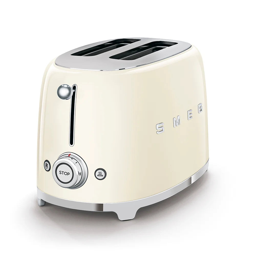 Grille-pain 2 tranches SMEG Crème TSF01CREU