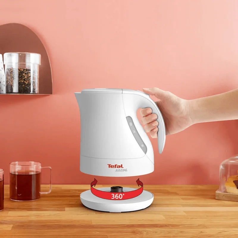 Bouilloire justine blanche 1.2L Tefal BF512011