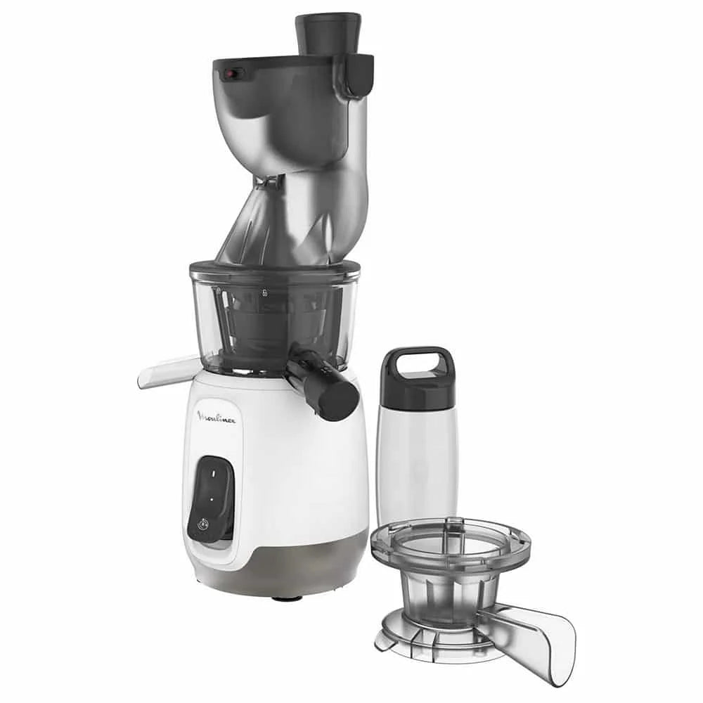 Extracteur De Jus Avec 2 Récipients 800mL et Gourde 600mL 200W Moulinex ZU600110