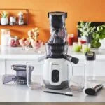 Extracteur De Jus Avec 2 Récipients 800mL et Gourde 600mL 200W Moulinex ZU600110
