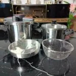 Cocotte 6 Pcs – 5 + 7 L – inox 18/10 PlanetSat PPC-57
