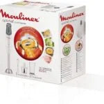 Mixeur Plongeant-Batteur Moulinex 800W, 10 vitesses + Pulse, Pied métal amovible – DD642110 – DD642110 – DD642110