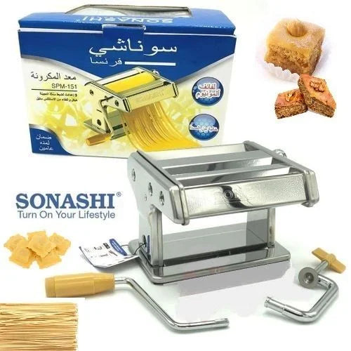 Machine A Pâtes inox Multifonction Sonashi Spm-151