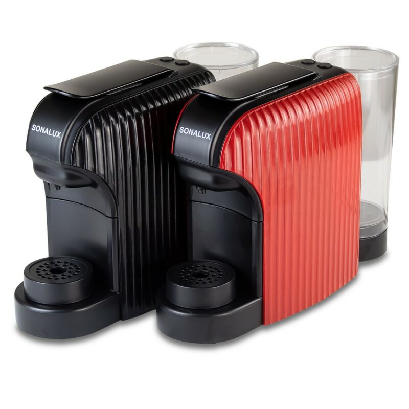 Cafetière à capsules Sonalux – Compatible Nespresso®, 20 bars, 1400W