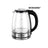Bouilloire en verre LED 1.8L 1500W Sonashi SKT-1809