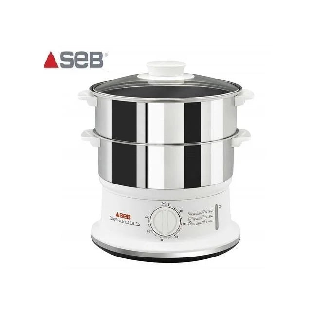 Cuiseur À Vapeur 6Litres 900w Avec 2 Bols En Inox Seb VC145100