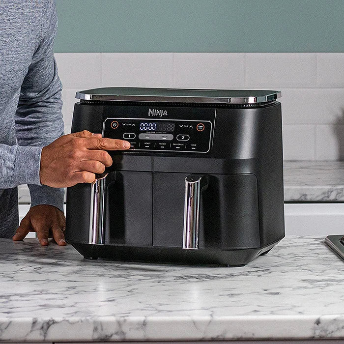 Friteuse Double Sans Huile À Air Numérique 7.6l ‎2470w Ninja Original AF300EU